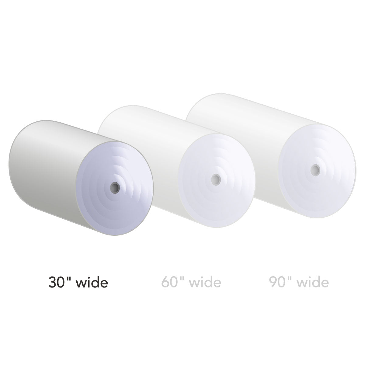 All-Natural Cotton Batting by the Roll - 30” wide