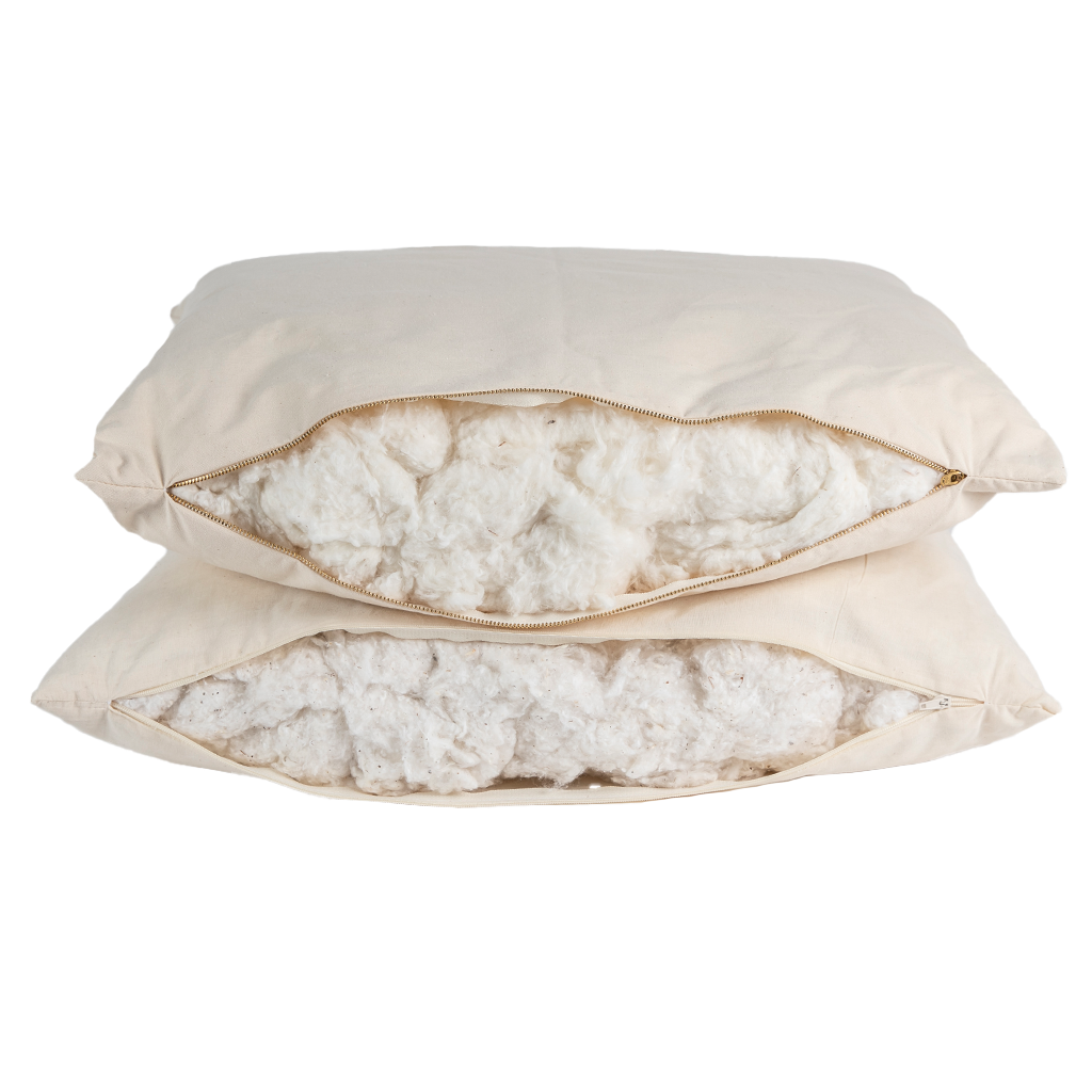 All-Natural Cotton Square Pillow Insert