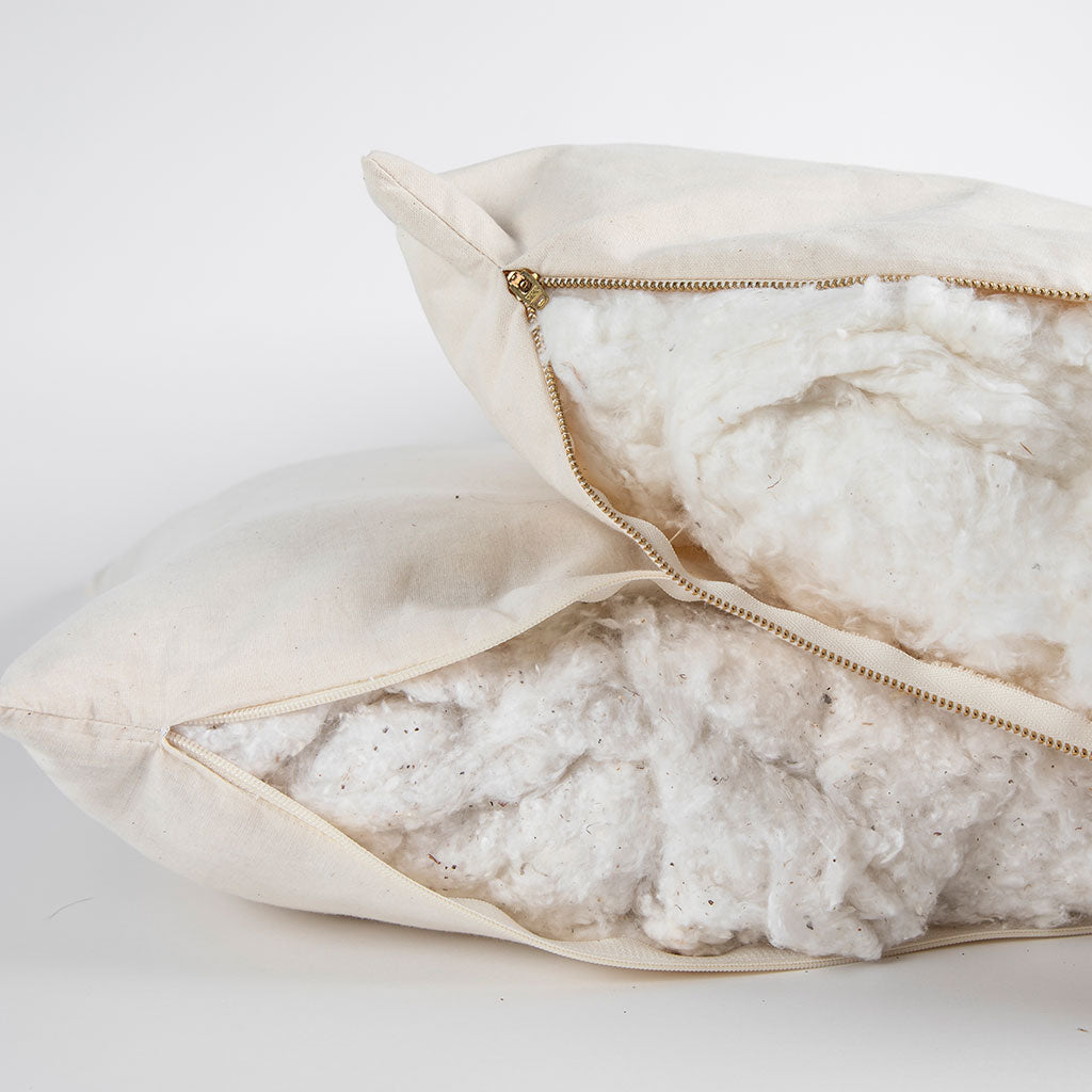 All-Natural Cotton Square Pillow Insert
