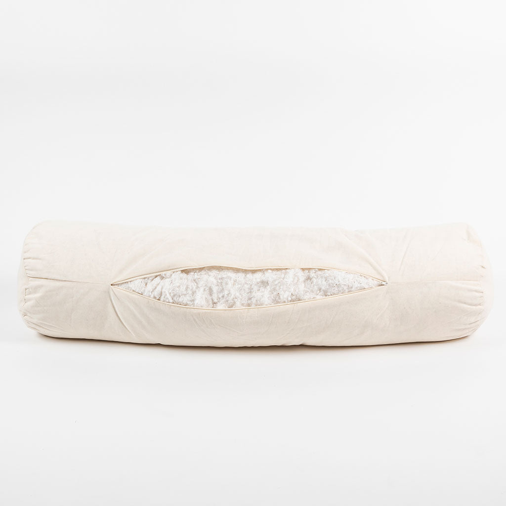 All-Natural Cotton Bolster Pillow Insert