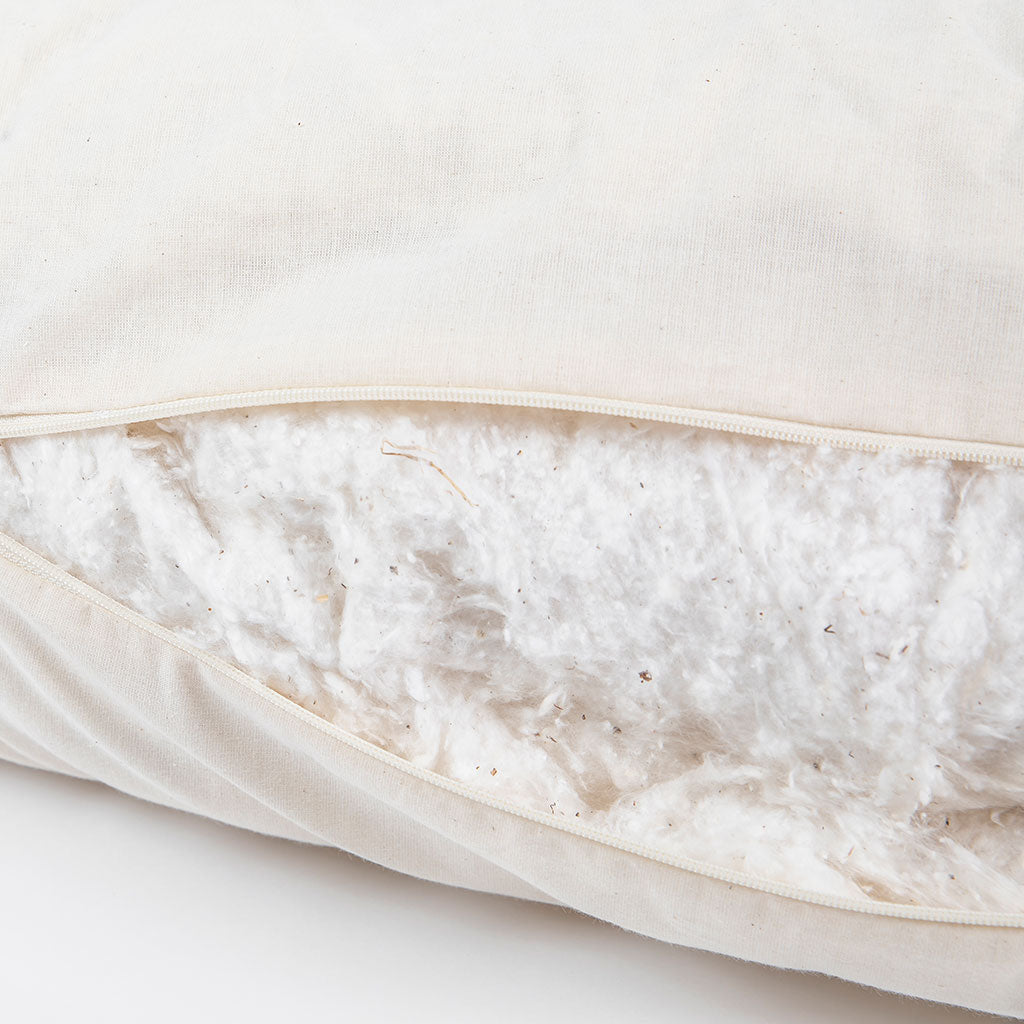All-Natural Cotton Bolster Pillow Insert