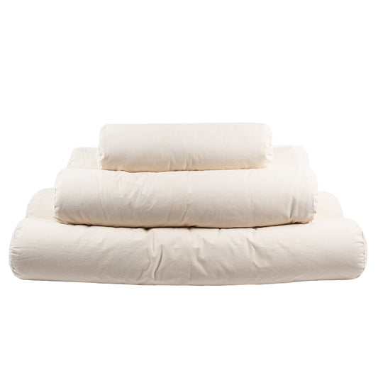 Organic Cotton Bolster Pillow Insert