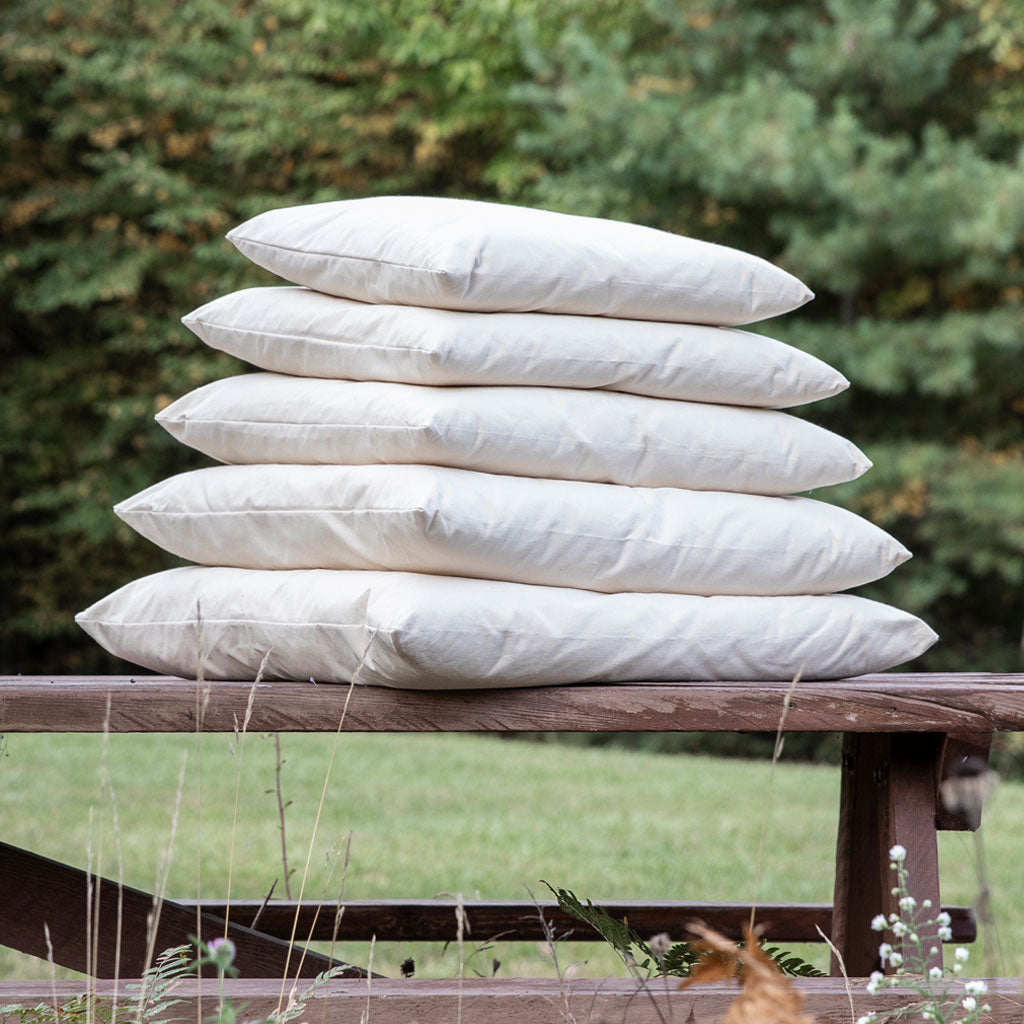 All-Natural Cotton Square Pillow Insert