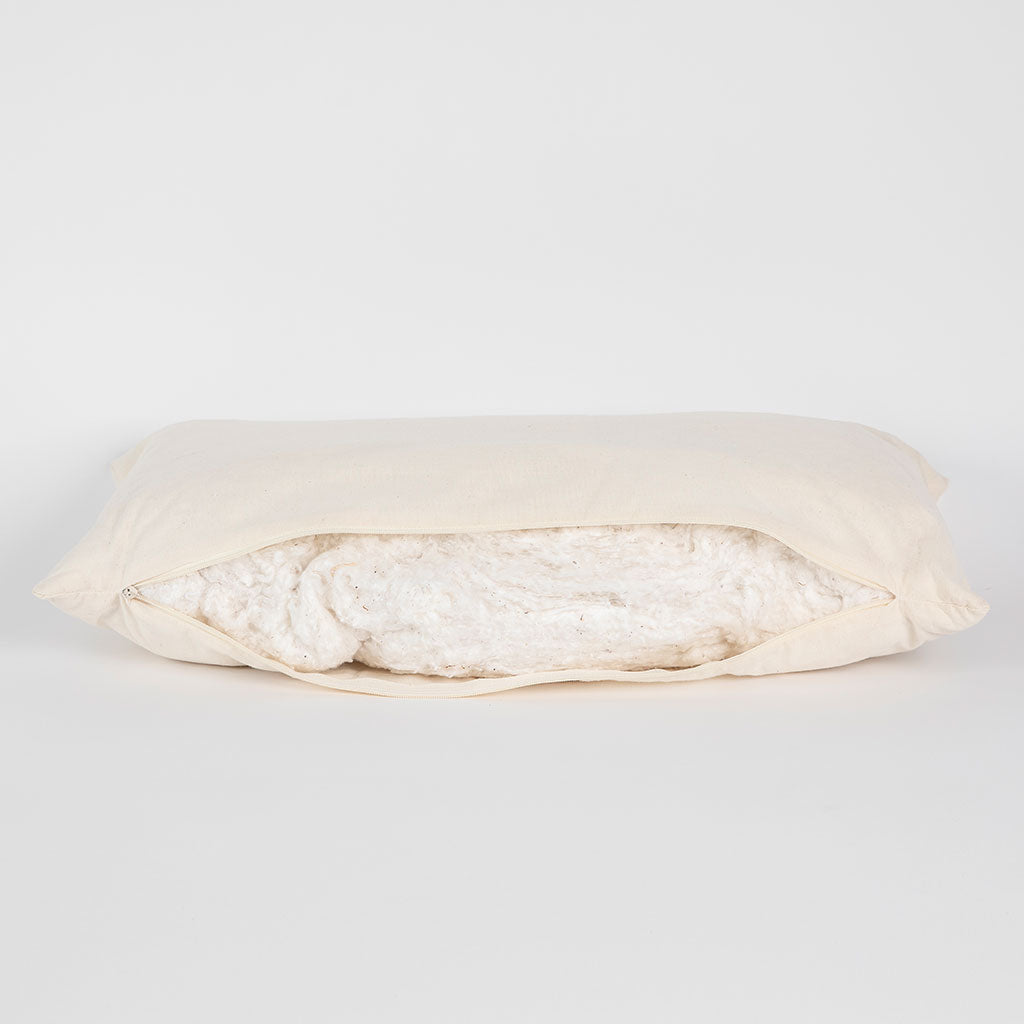 All-Natural Cotton Lumbar Pillow Insert