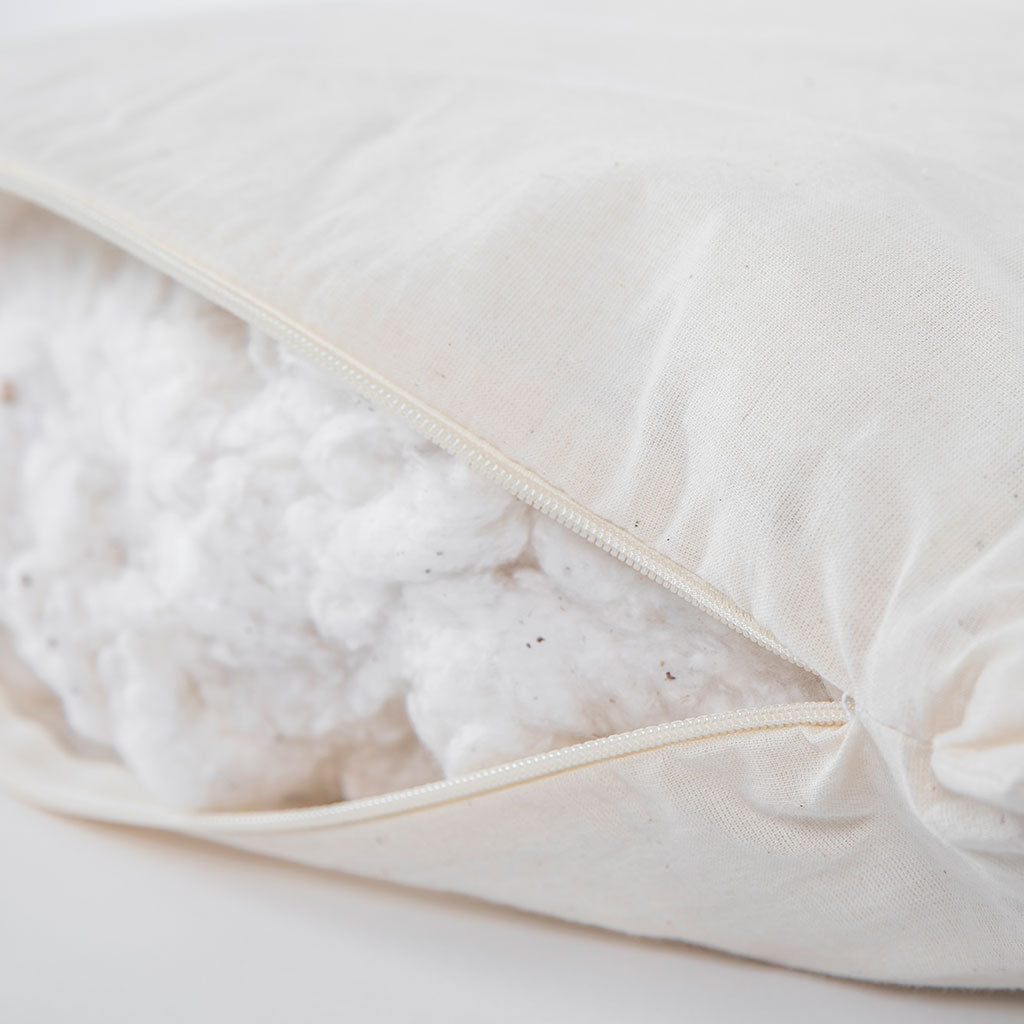 All-Natural Cotton Square Pillow Insert
