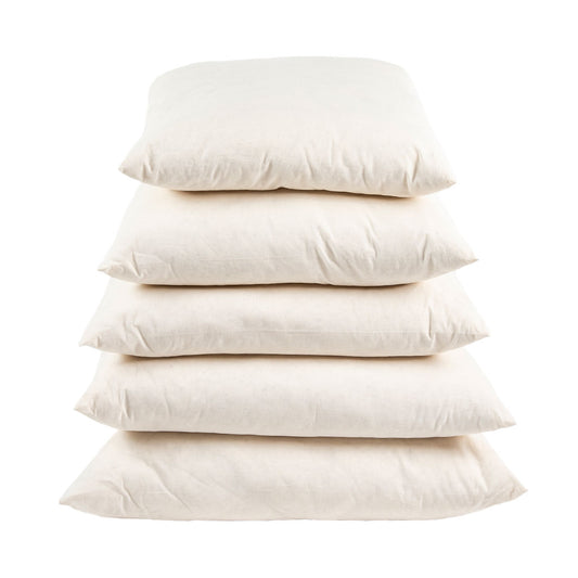 All-Natural Cotton Square Pillow Insert