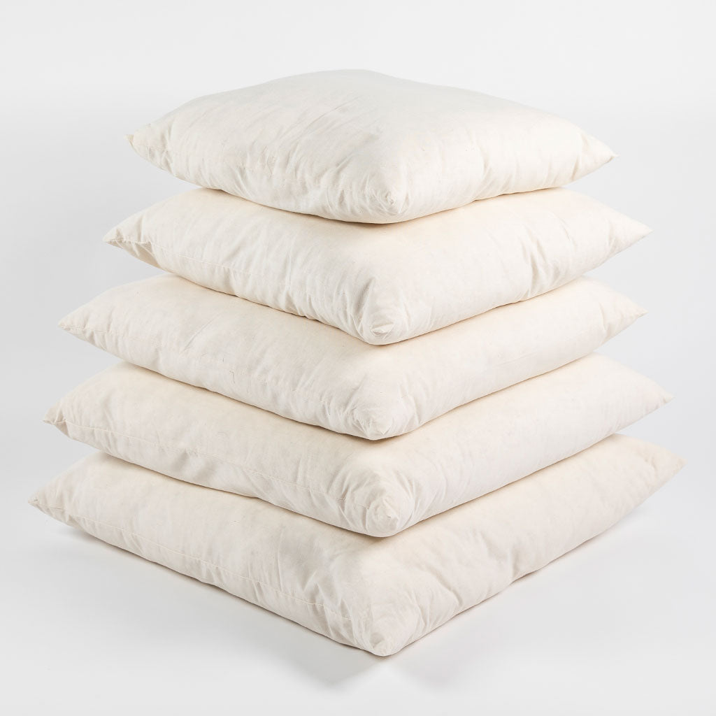 All-Natural Cotton Square Pillow Insert