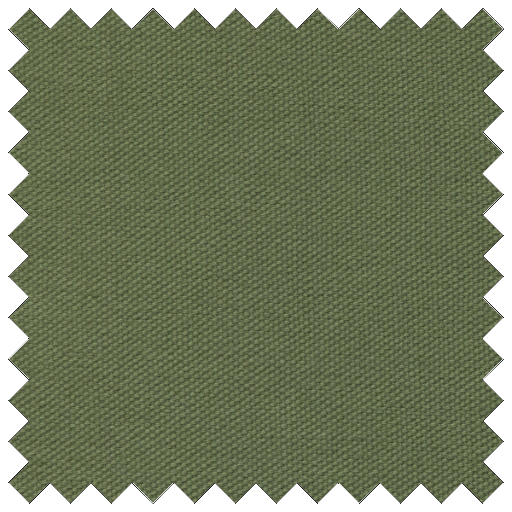 Fern green fabric swatch.