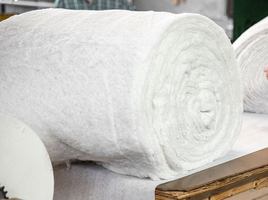 All-Natural Cotton Batting by the Roll - 30” wide