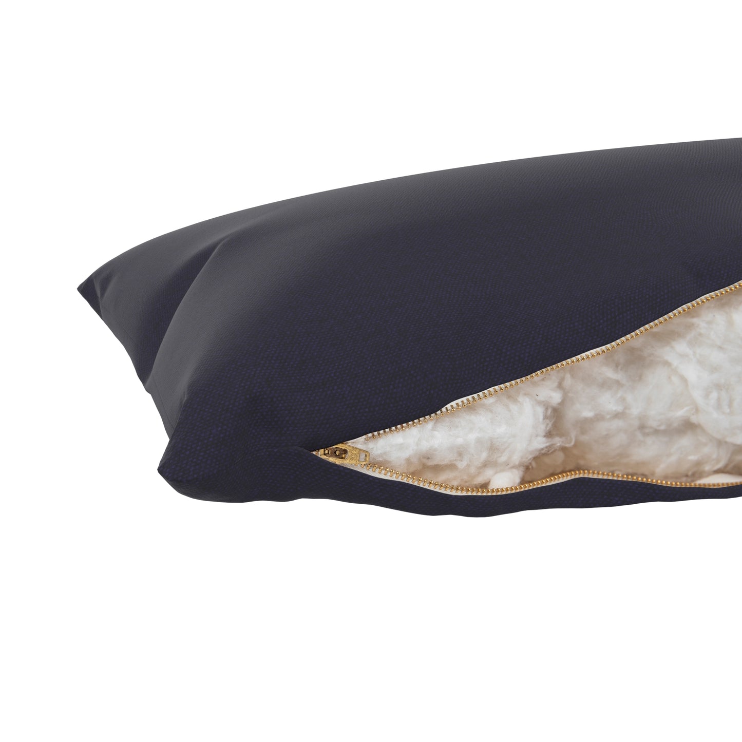 Lumbar Pillow Cover in Navy Blue