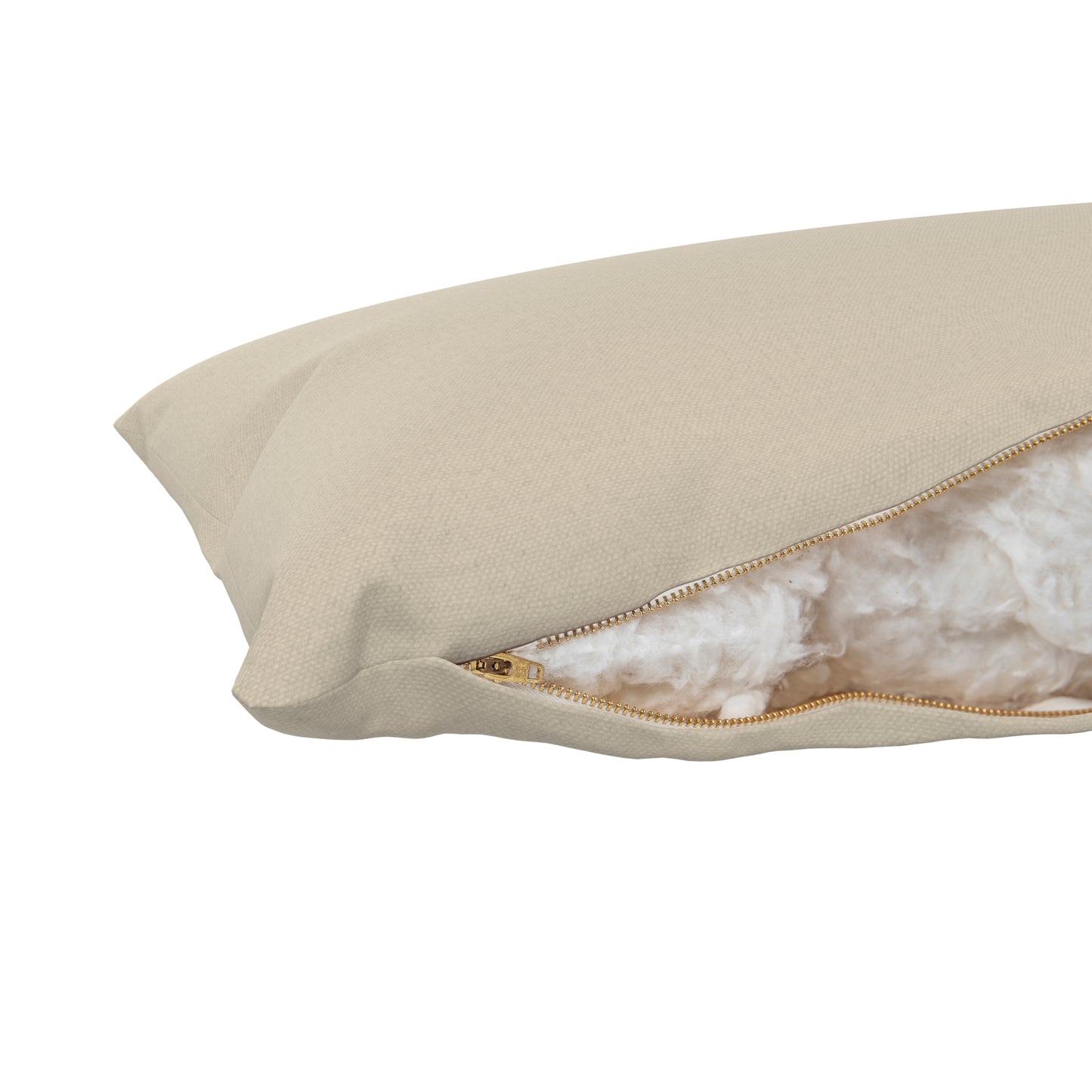 Lumbar Pillow Cover in Natural White