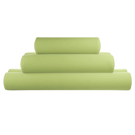 Bolster Pillow Cover in Avocado Green