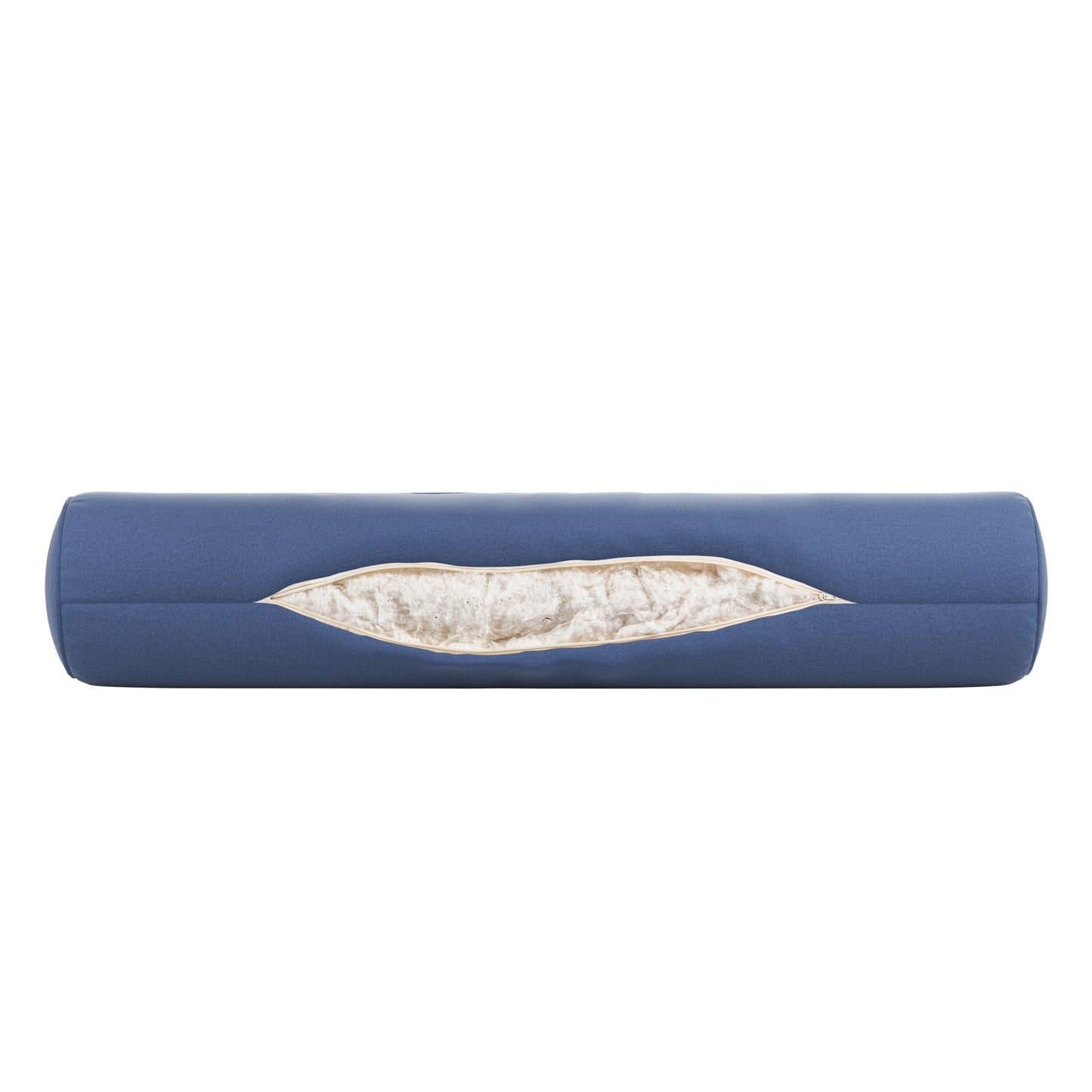 Bolster Pillow Cover in Denim Blue