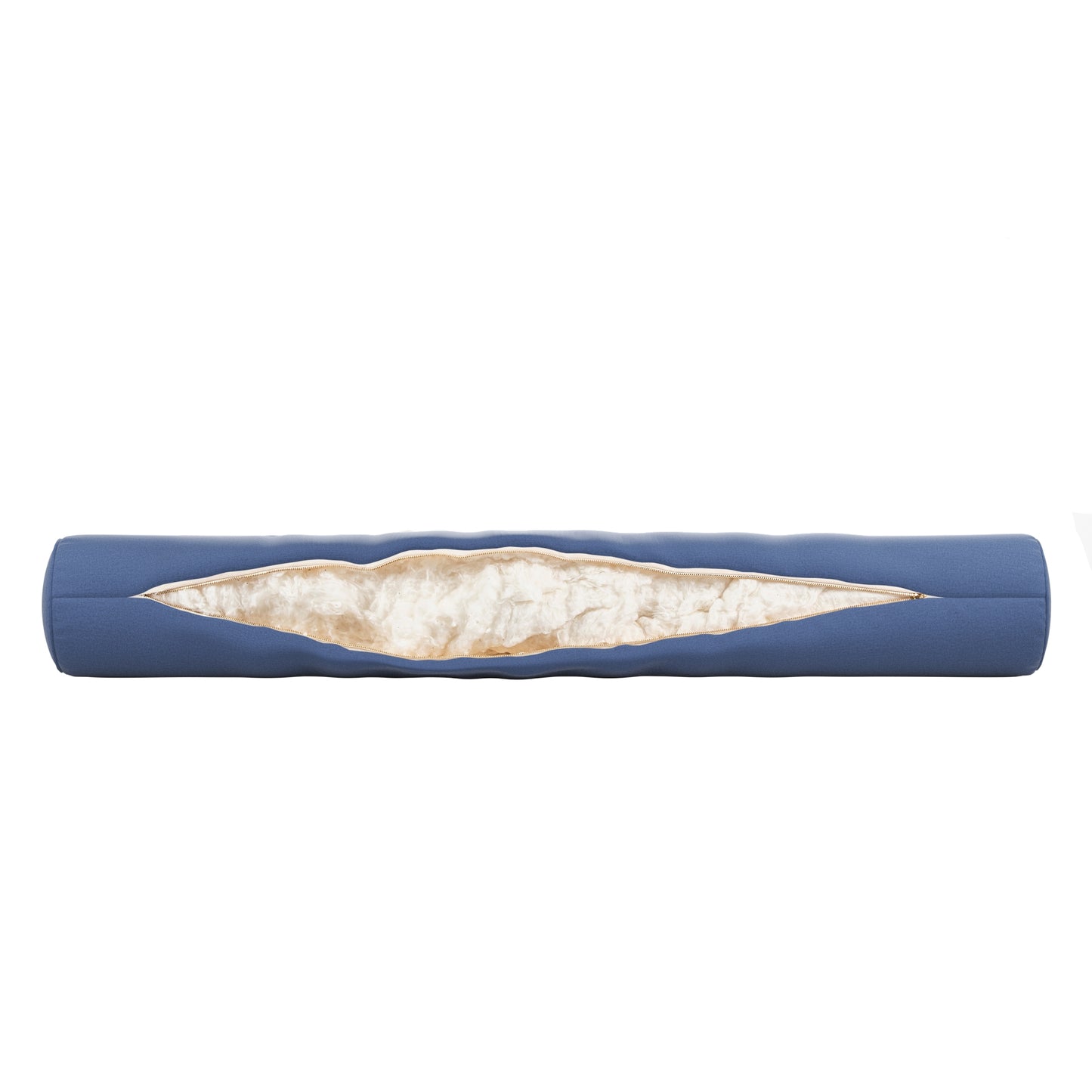 Bolster Pillow Cover in Denim Blue