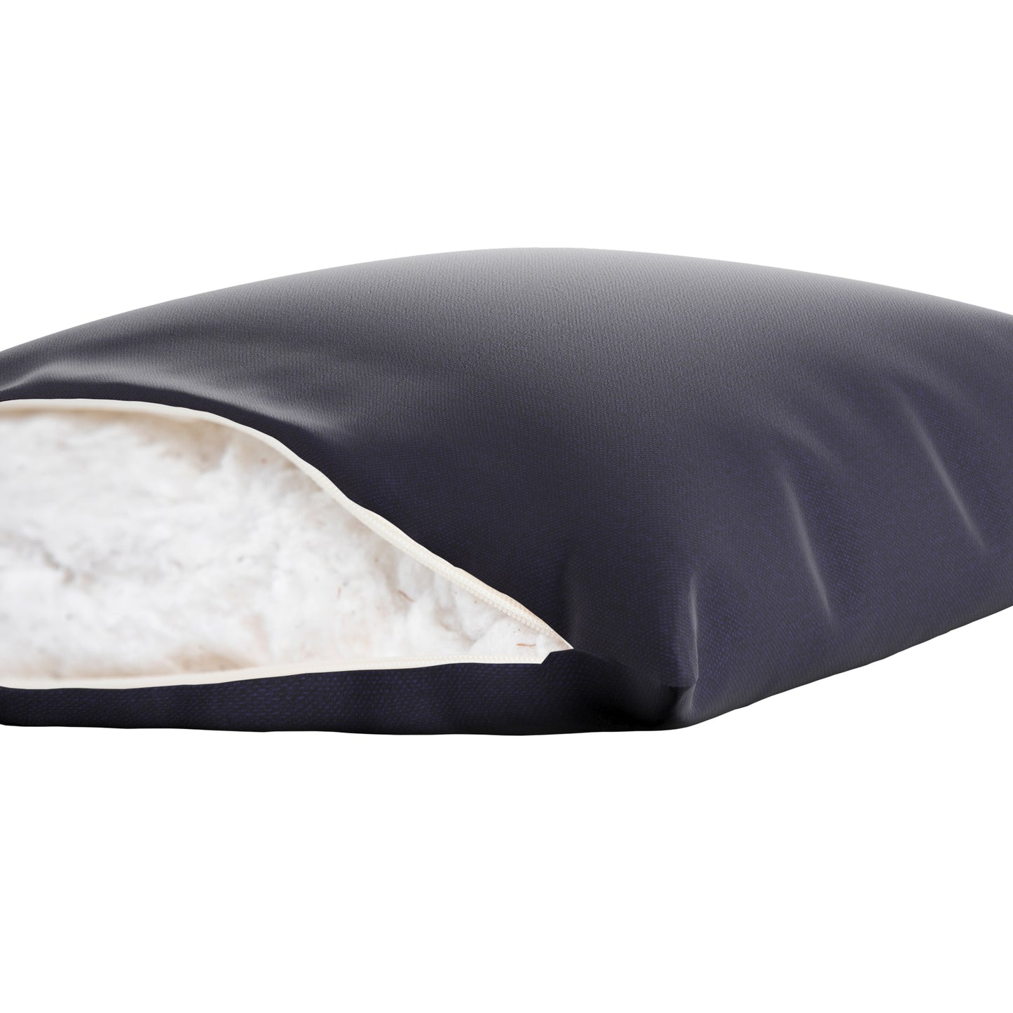 Square Pillow Cover in Navy Blue