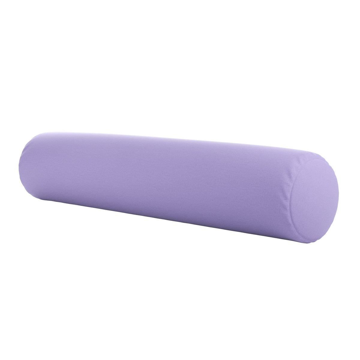 Bolster Pillow with Removable Cover in Lavender Purple