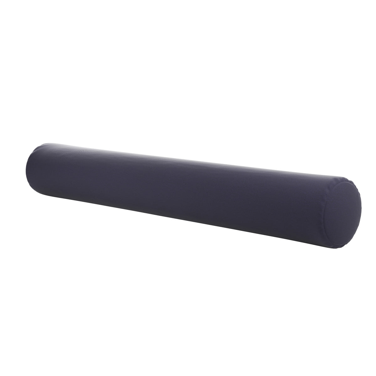 Bolster Pillow with Removable Cover in Navy Blue