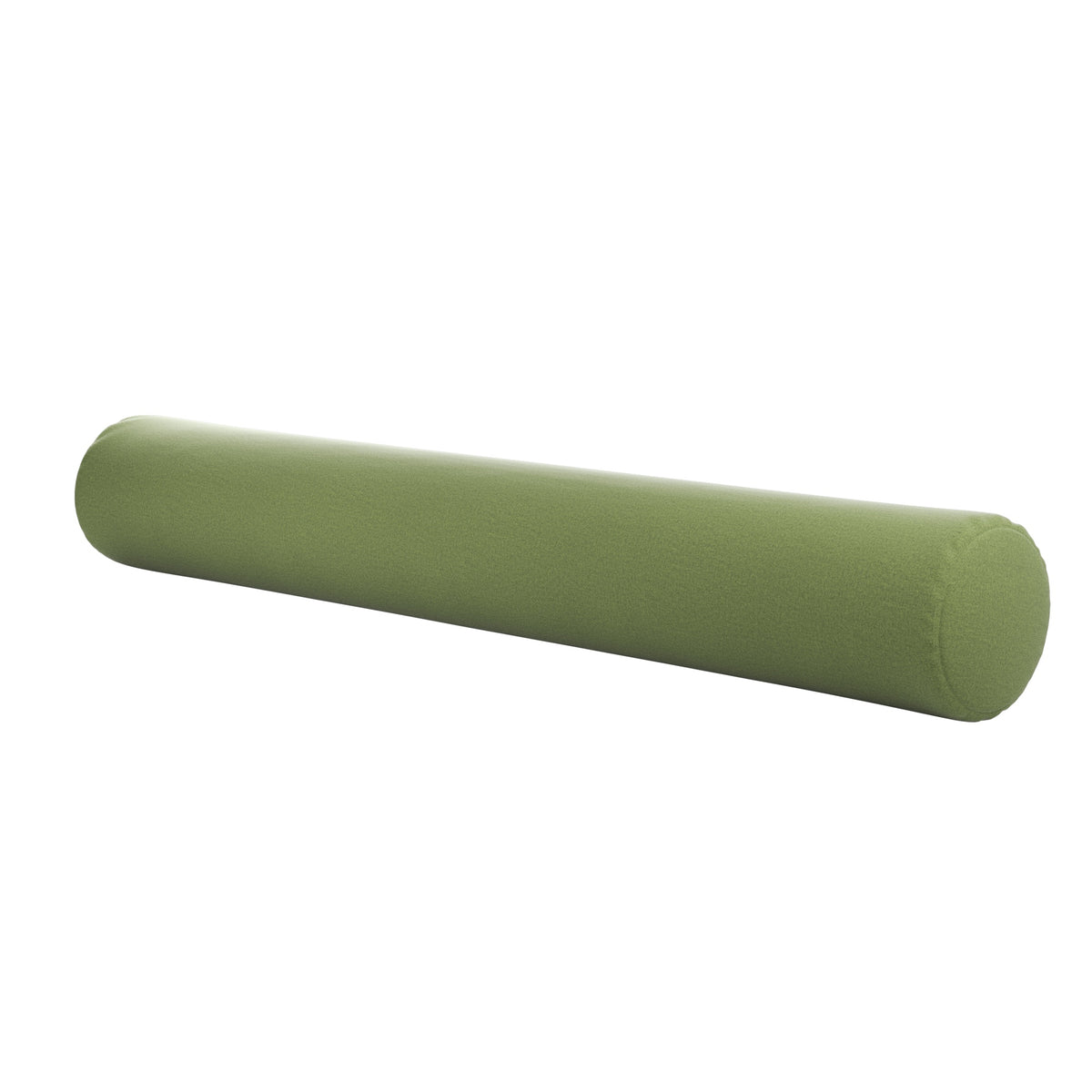 Bolster Pillow with Removable Cover in Fern Green