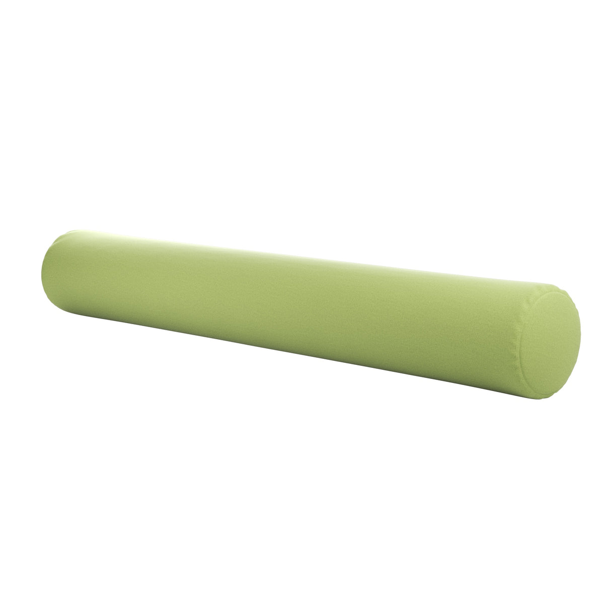 Bolster Pillow with Removable Cover in Avocado Green