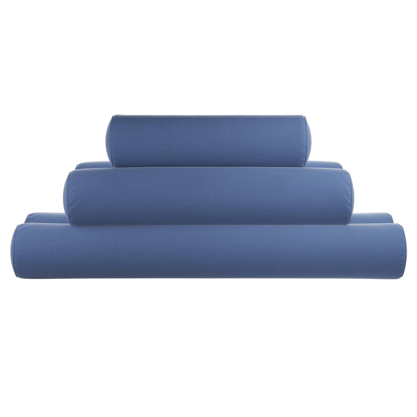 Bolster Pillow Cover in Denim Blue