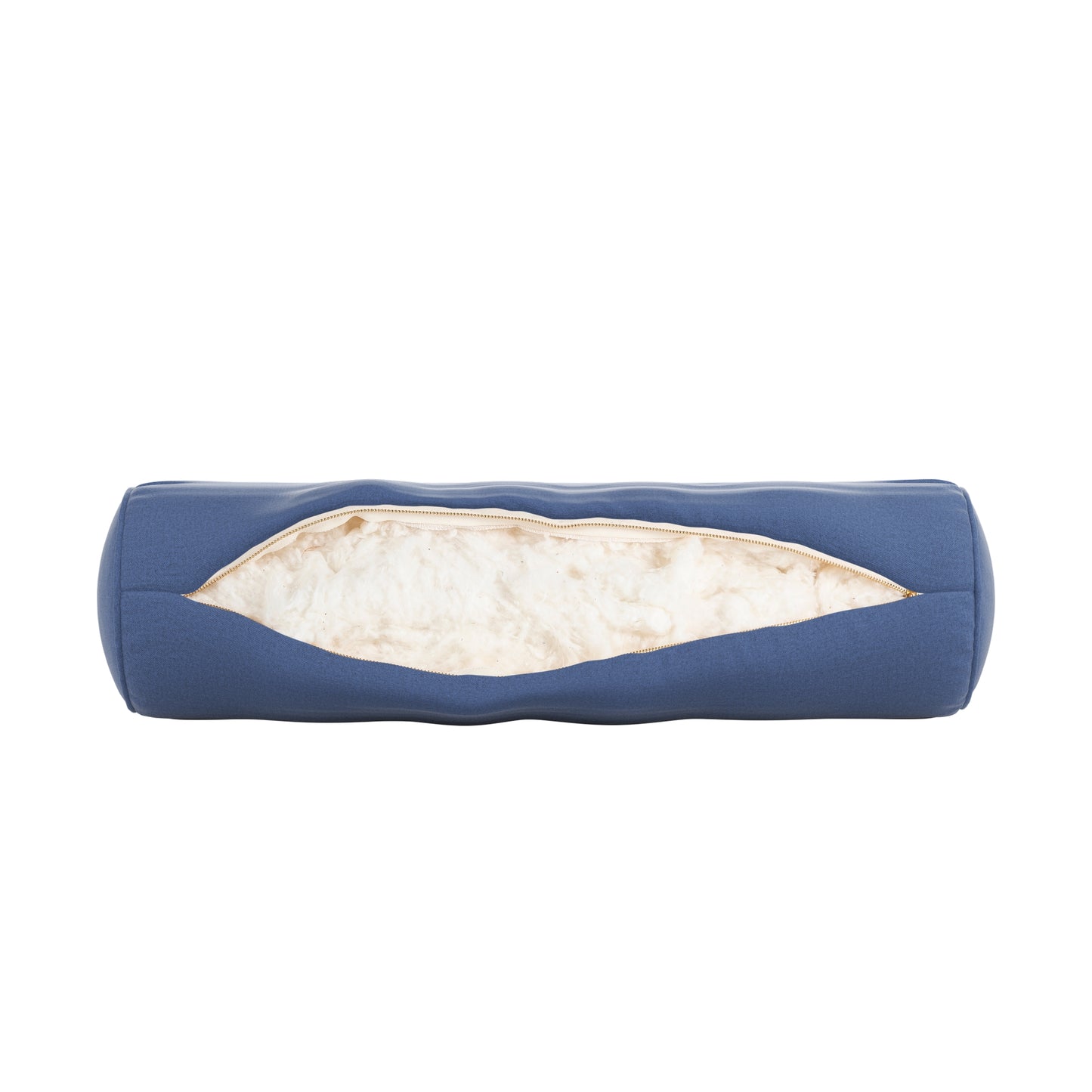 Bolster Pillow Cover in Denim Blue